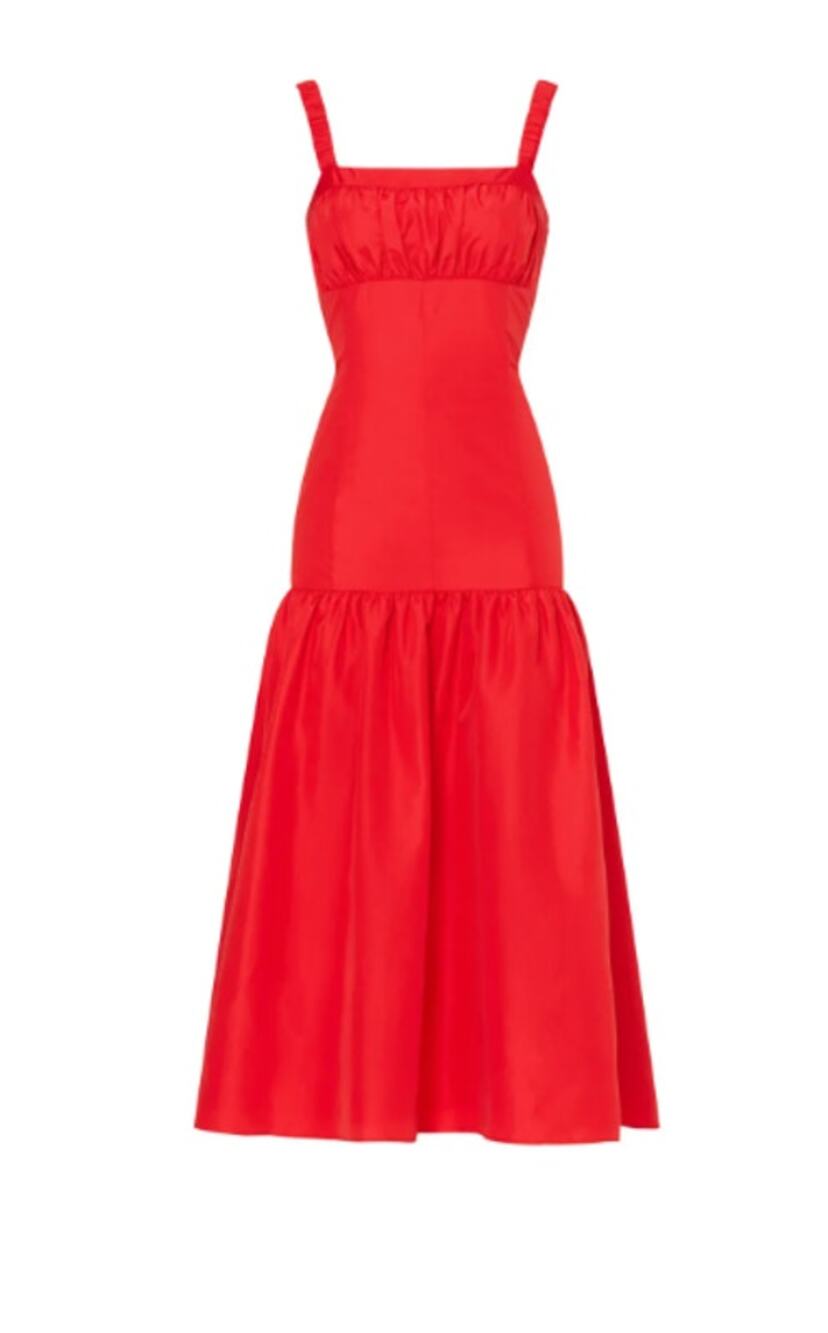 Derek Lam 10 Crosby Selena Dress Red NWT Size 10